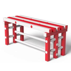 Купить Скамья для оснащения бассейна жесткий ПВХ 1000х420х450 мм в Чердыни 