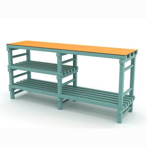 Купить Стол для бассейна, жесткий ПВХ, 1988х554х920 мм в Чердыни 