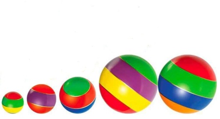 Купить Мячи резиновые (комплект из 5 мячей различного диаметра) в Чердыни 